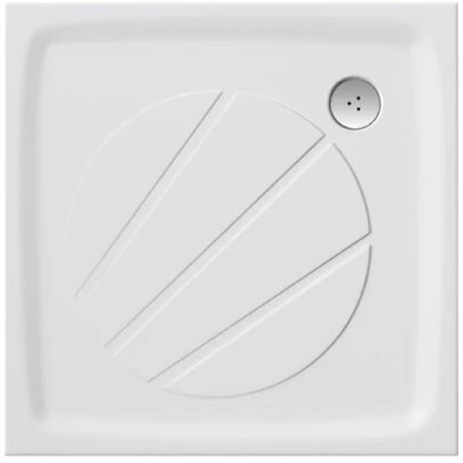 Душевой поддон RAVAK Perseus Pro XA037701010 90х90 см низкий квадратный из литьевого мрамора